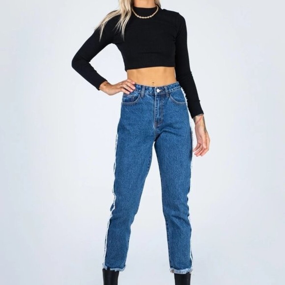 Princess Polly Amita high-waisted, straight leg - size 2